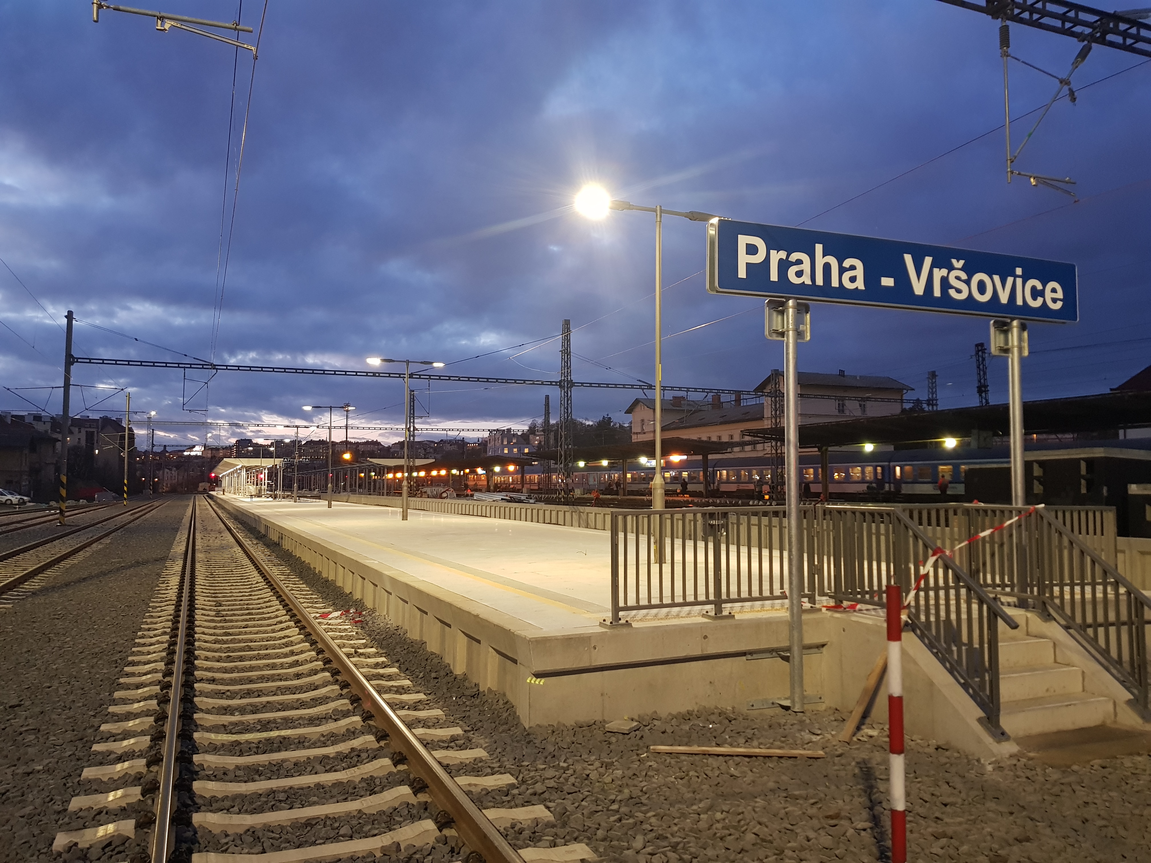 Optimalizace traťového úseku Praha Hostivař – Praha hl. n. (II. část) - Edilizia ferroviaria