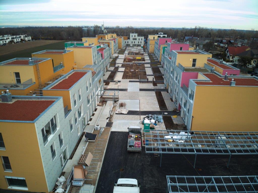 Wohnbau, Oleandergasse, Wien - Costruzione edilizia