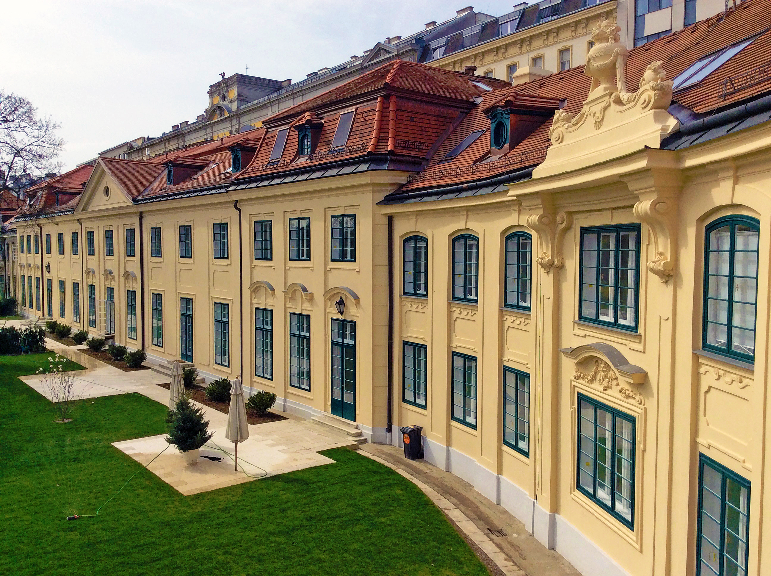 Schweizer Botschaft - Costruzione edilizia