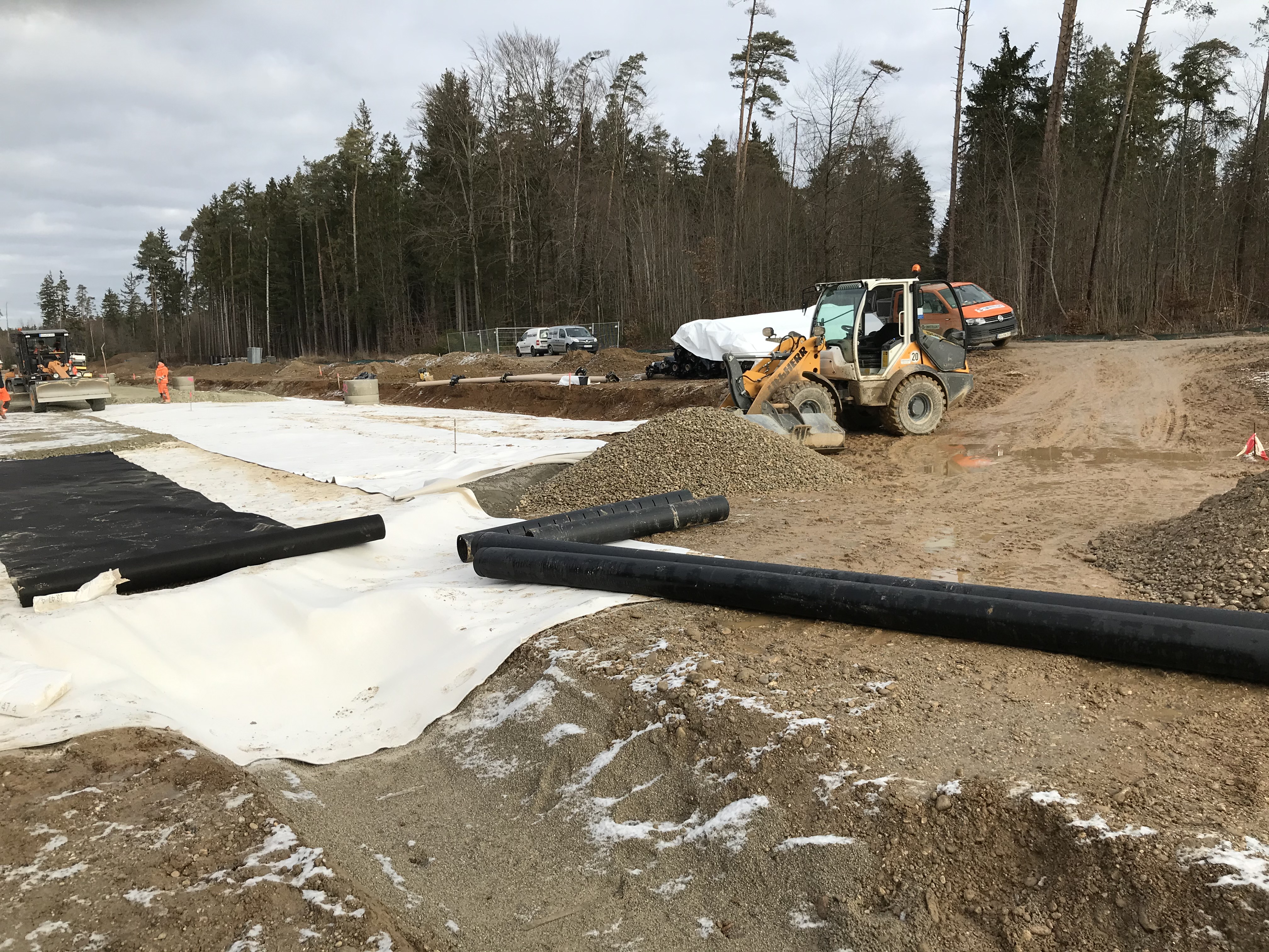 Erweiterung Zentraltorparkplatz - InfraServ Gendorf - Ingegneria civile