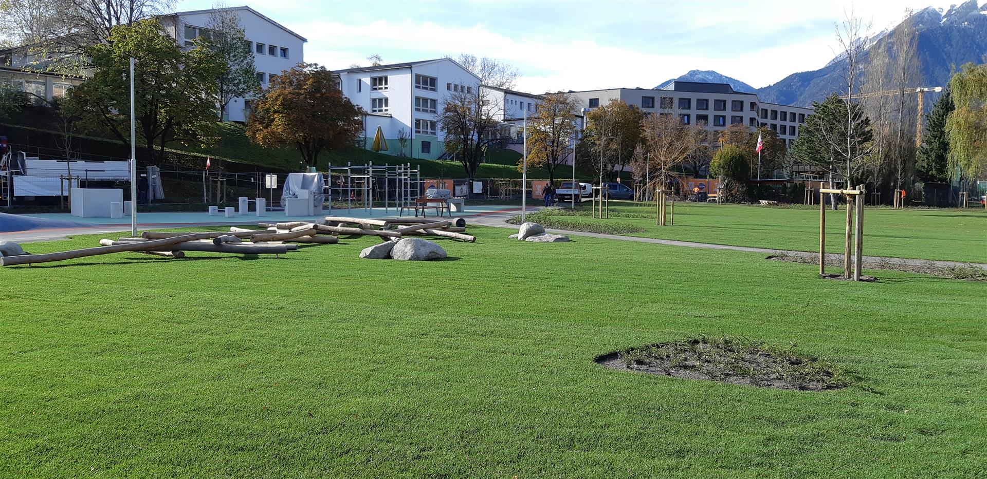 Park im Pradl Neugestaltung Grünzug - Competenze speciali