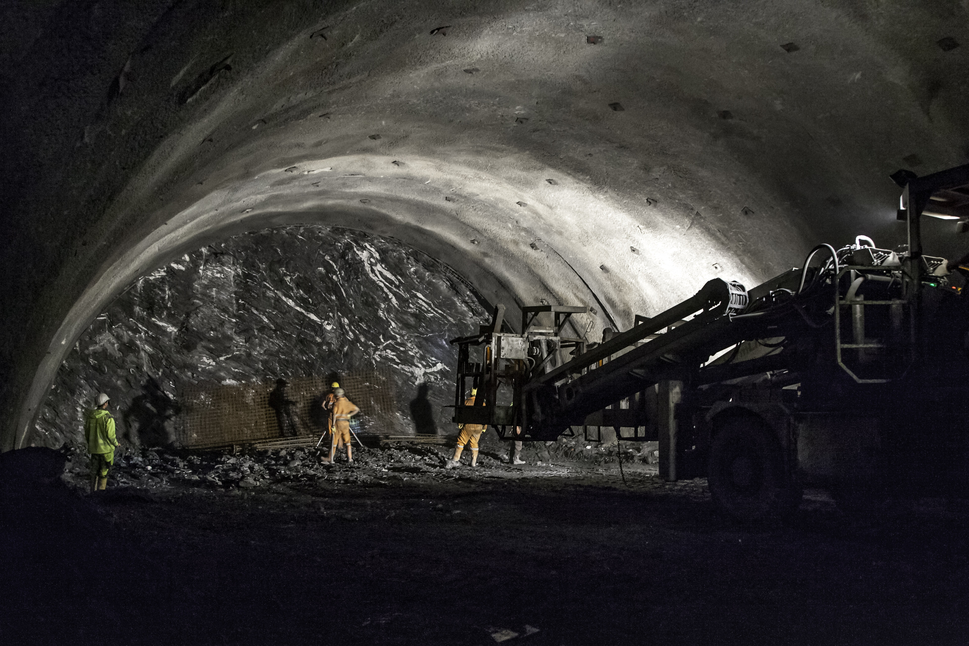 Brenner Basistunnel - Erkundungstunnel Wolf 2 - Costruzione di gallerie