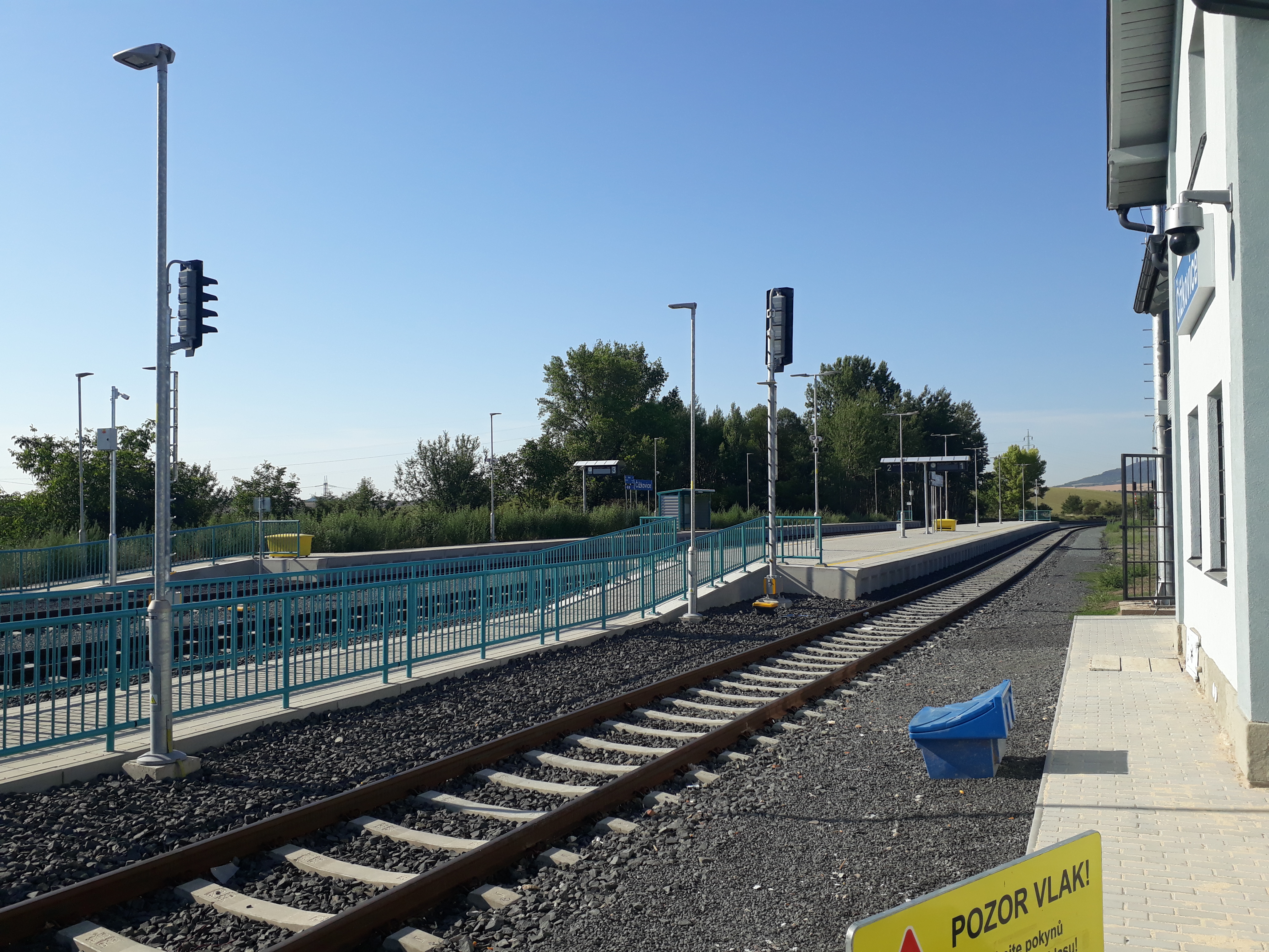 Revitalizace tratě Louny–Lovosice / žel. stanice Čížkovice – venkovní osvětlení - Edilizia ferroviaria