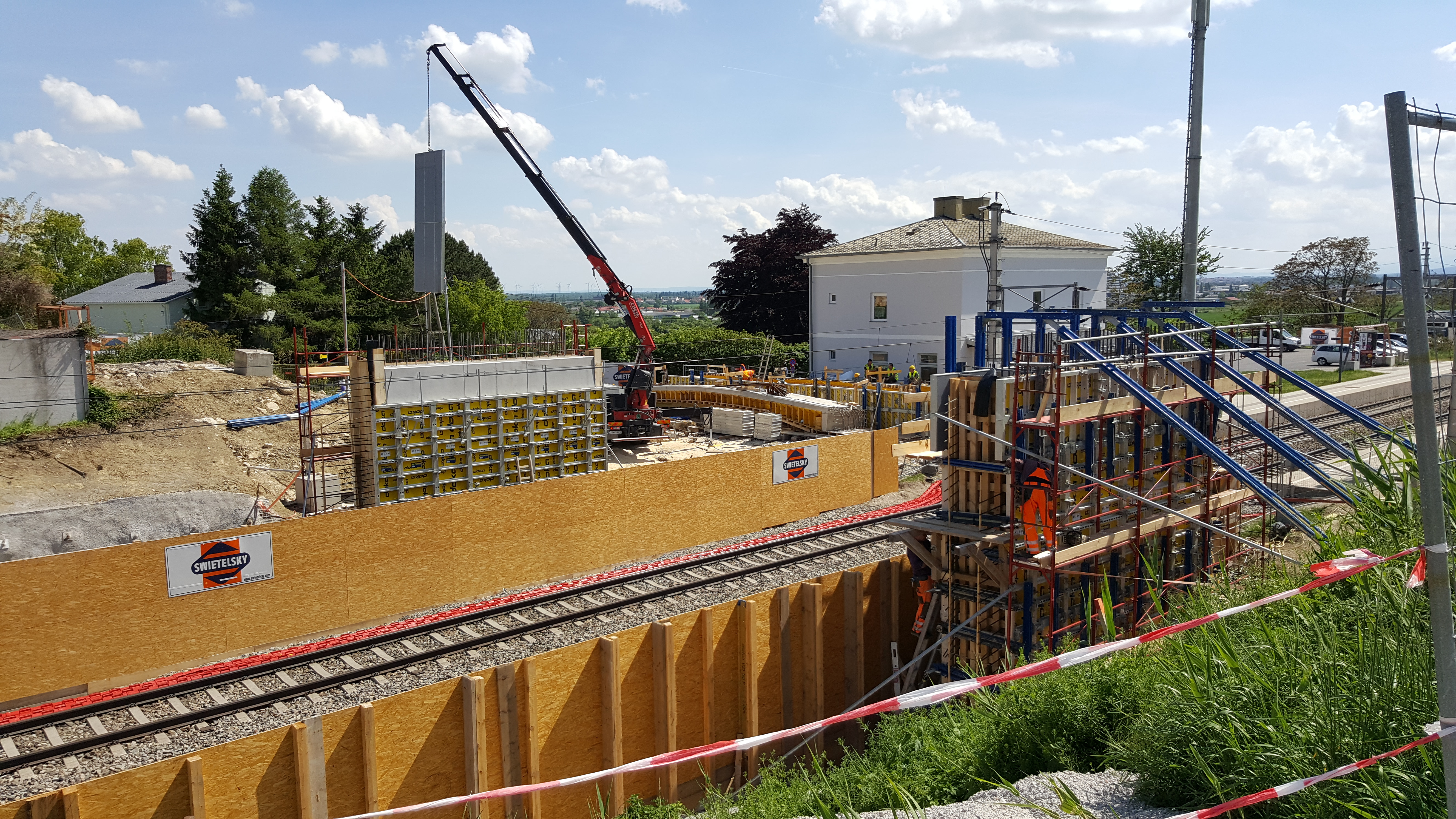 Überfahrtsbrücke Kottingbrunn - Edilizia stradale e costruzione di ponti