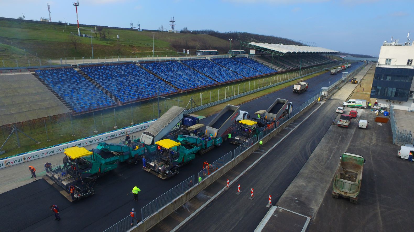 Hungaroring korszerűsítése  - Edilizia stradale e costruzione di ponti