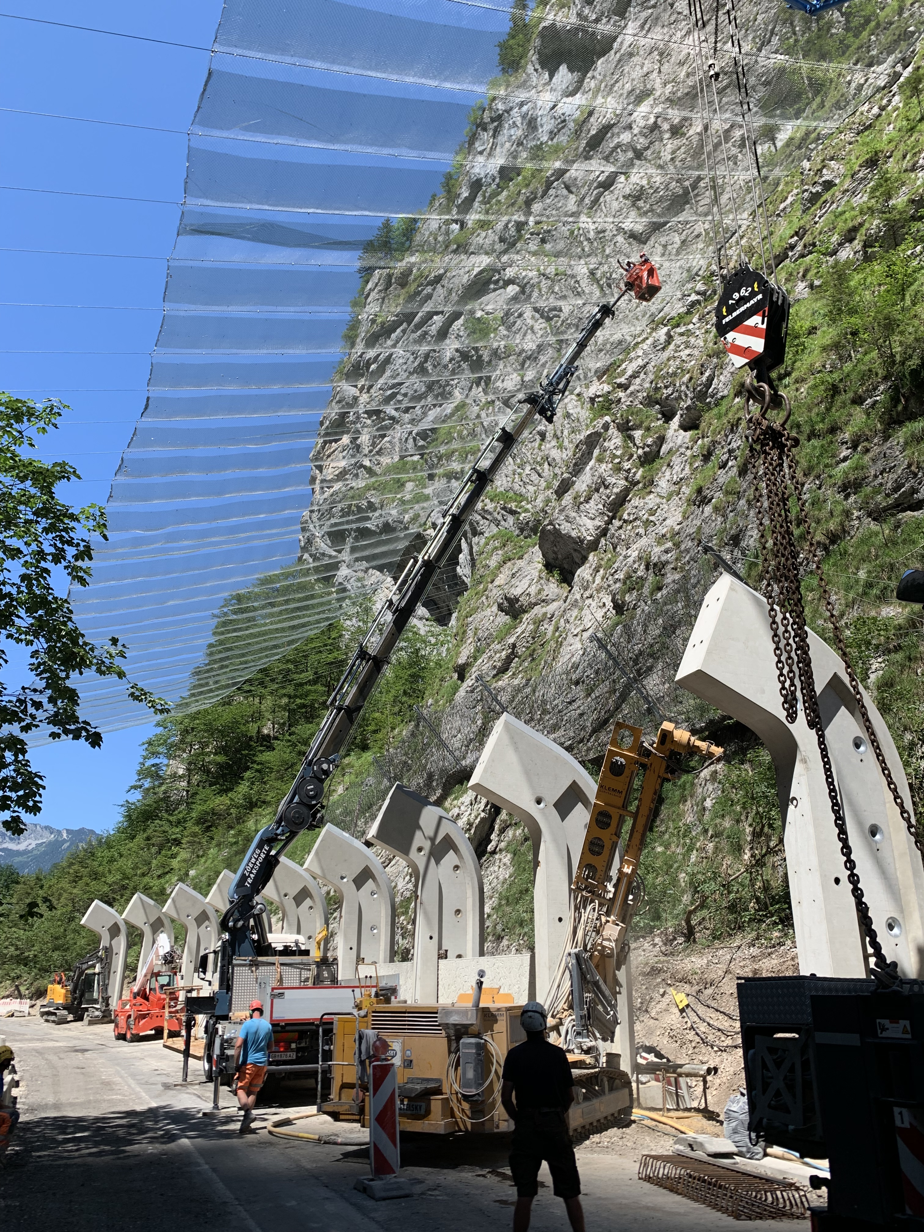 L127 Radmerstraße - Steinerne Jungfrau - Ingegneria civile