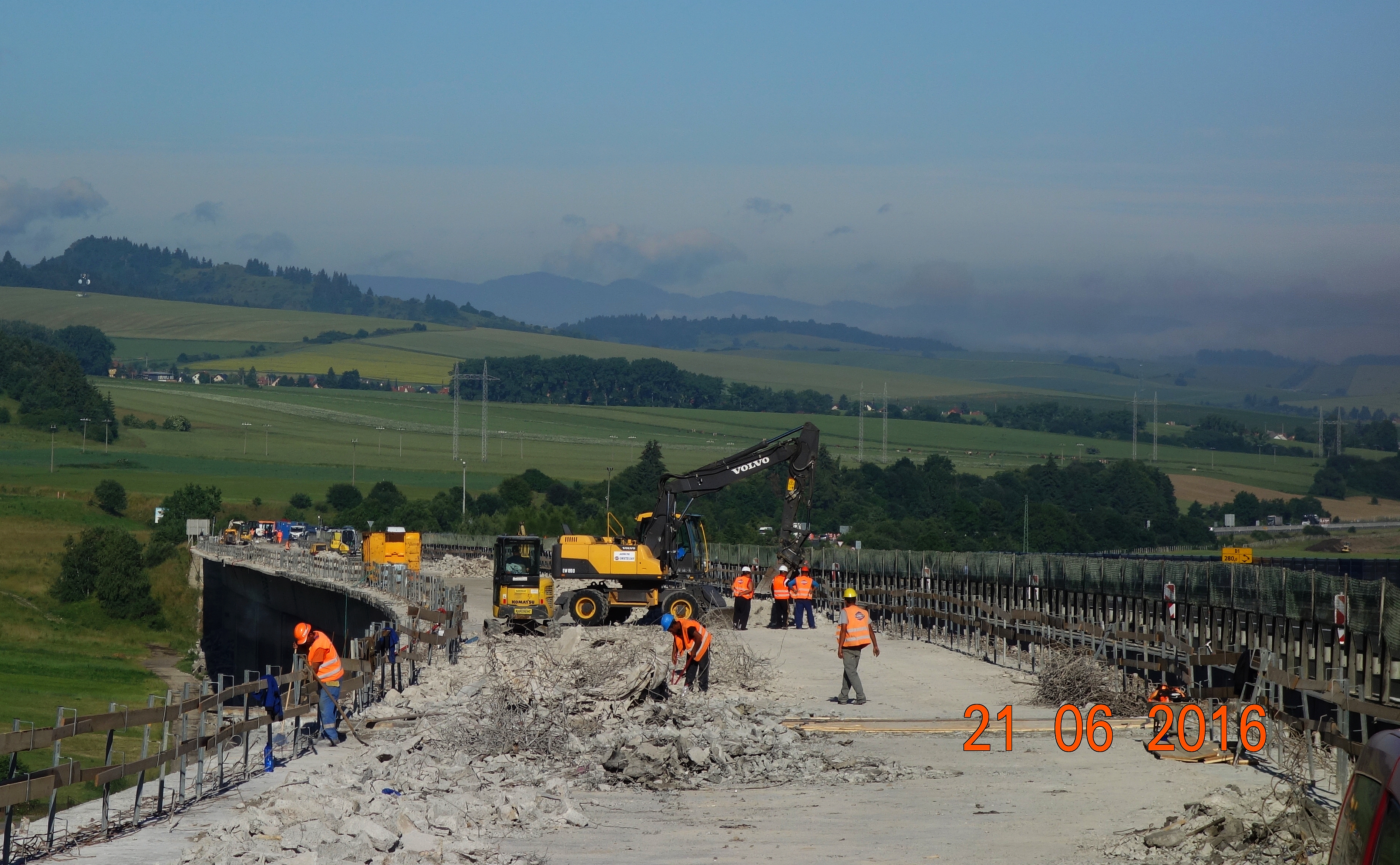 Oprava diaľničného mosta ev. č. D1-220 Podtureň (1 038 m) - Edilizia stradale e costruzione di ponti