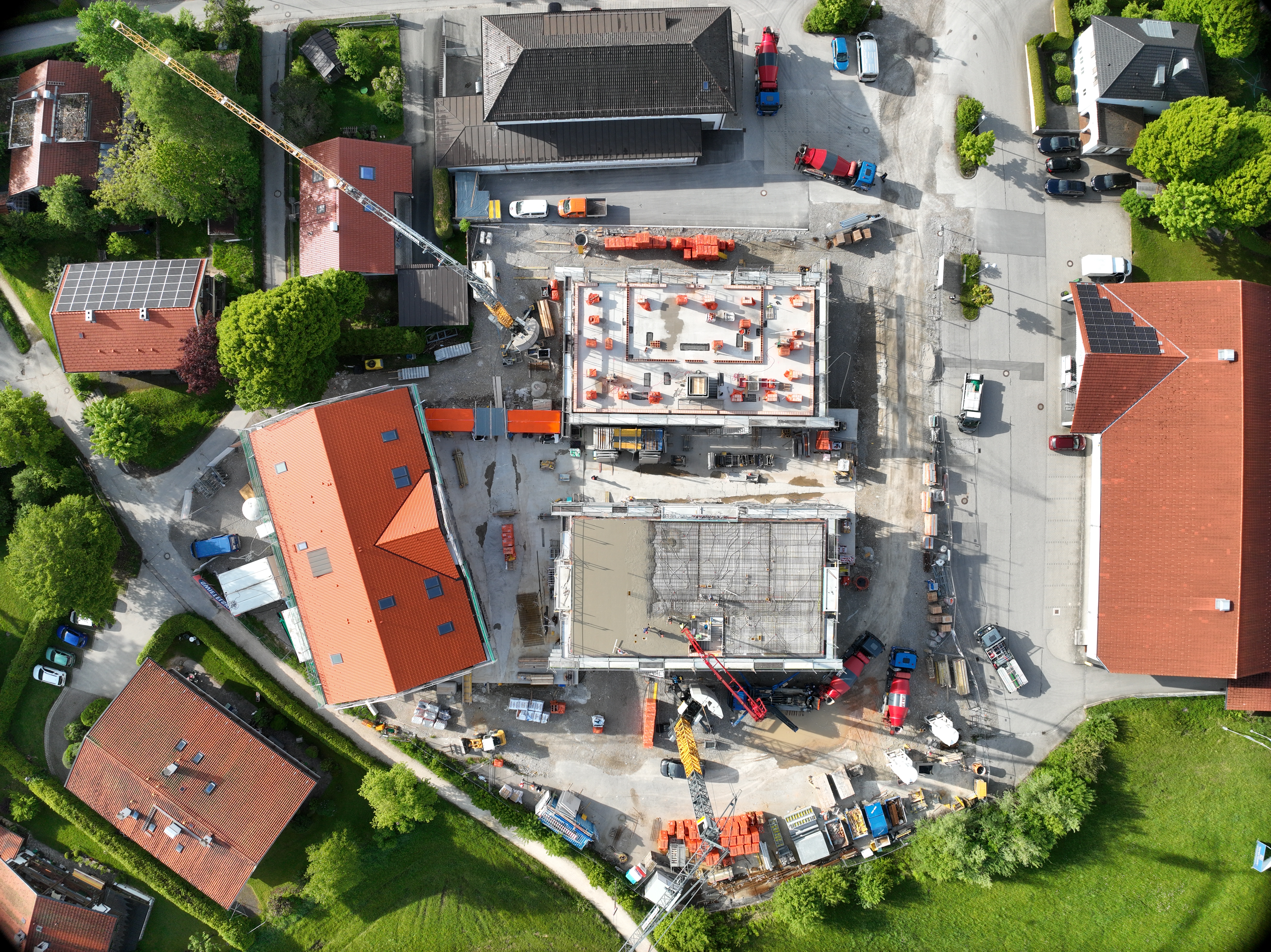 Neubau von drei Mehrfamilienhäusern in Ruhpolding - DE