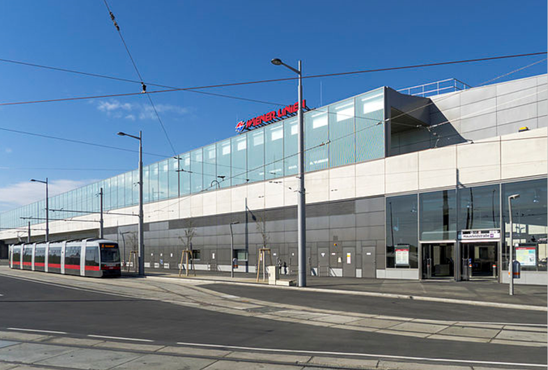 U-Bahnlinie 2, Baulos 14 - Station Hausfeldstraße - Edilizia ferroviaria